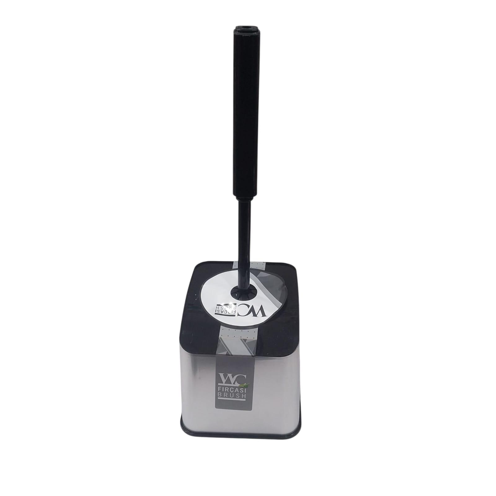  CEPILLO PARA BAÑO CUADRADO SIMIL METAL