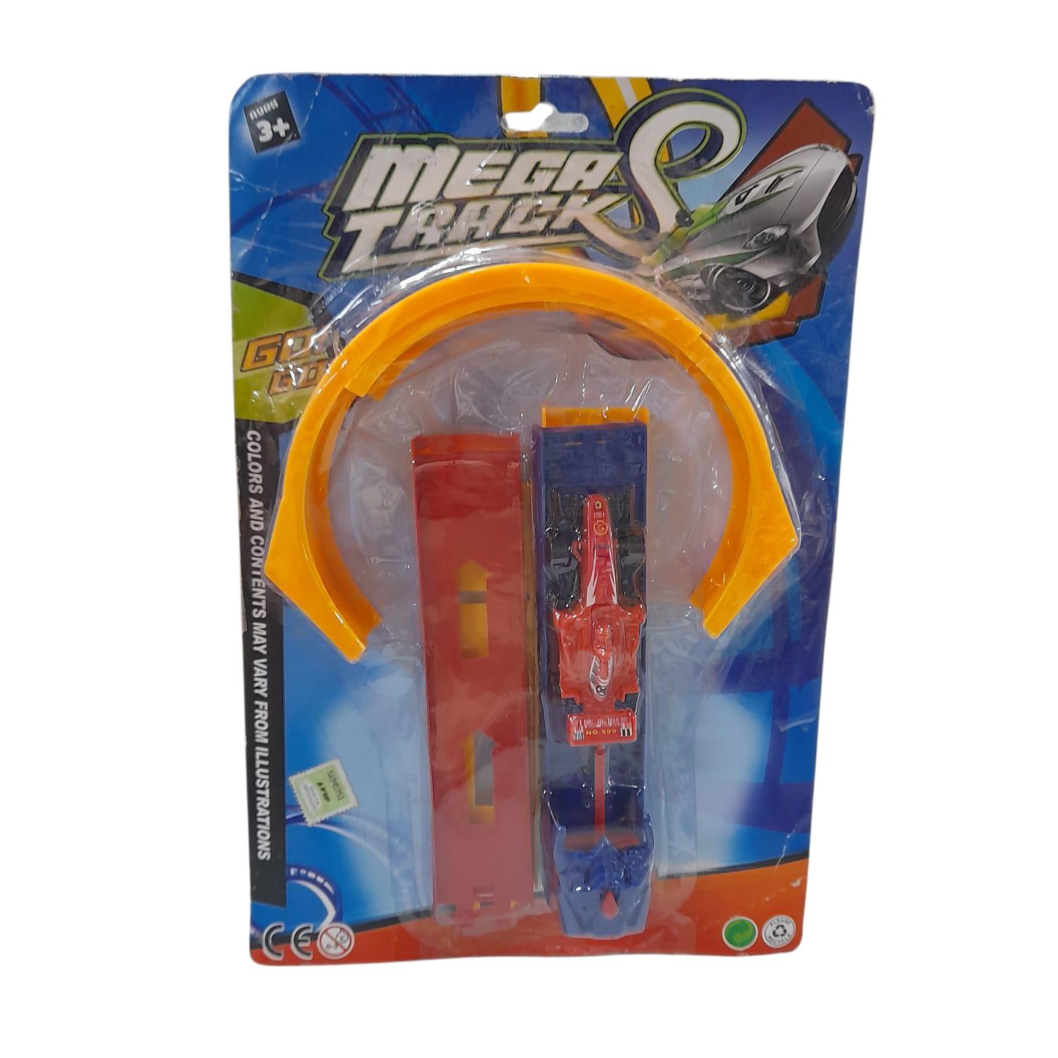 PISTA DE AUTO CON LANZADOR EN BLISTER