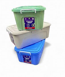 CAJA ORGANIZADORA 20LTS OFERTA X 6 UNIDADES